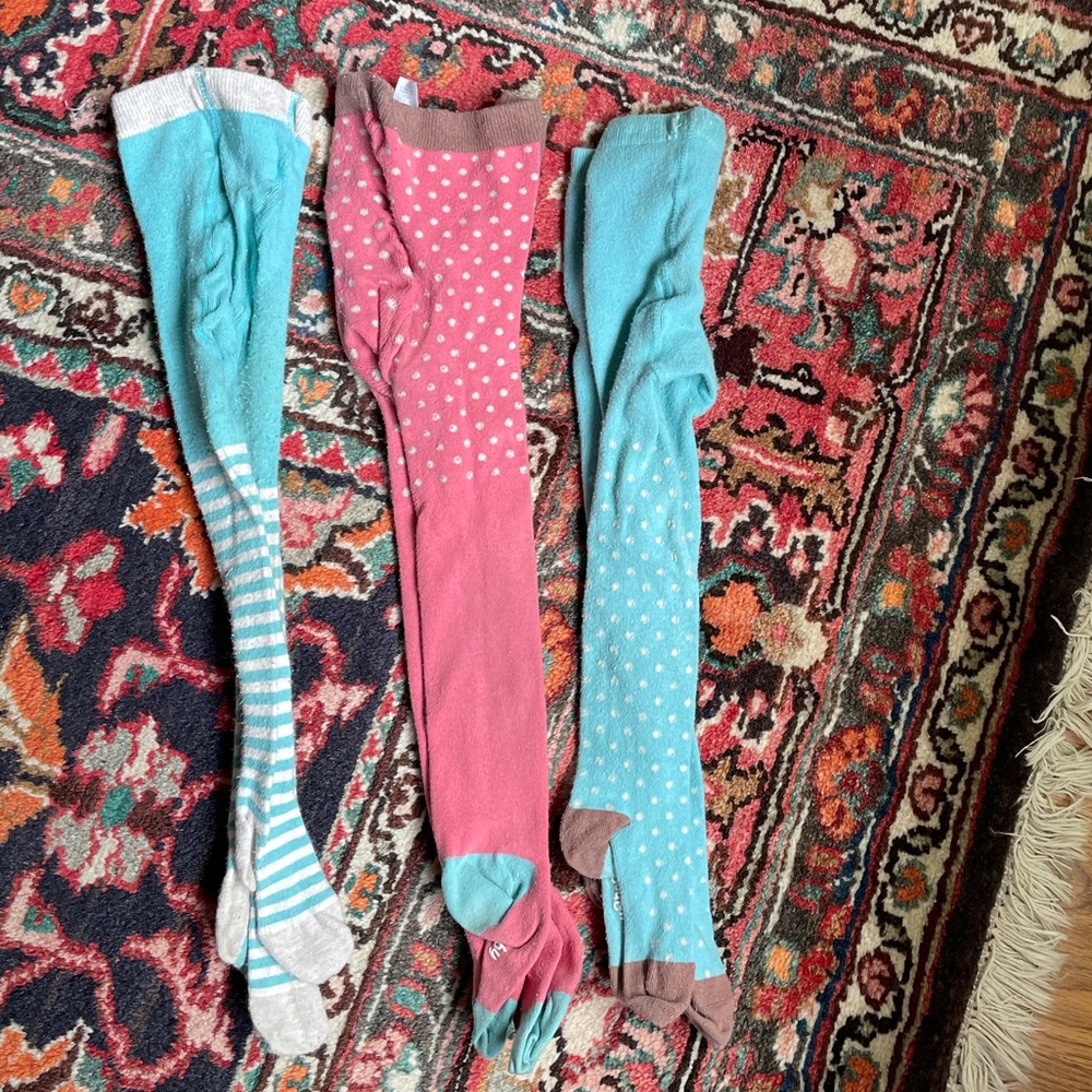 Mini Boden Tights 3 pair